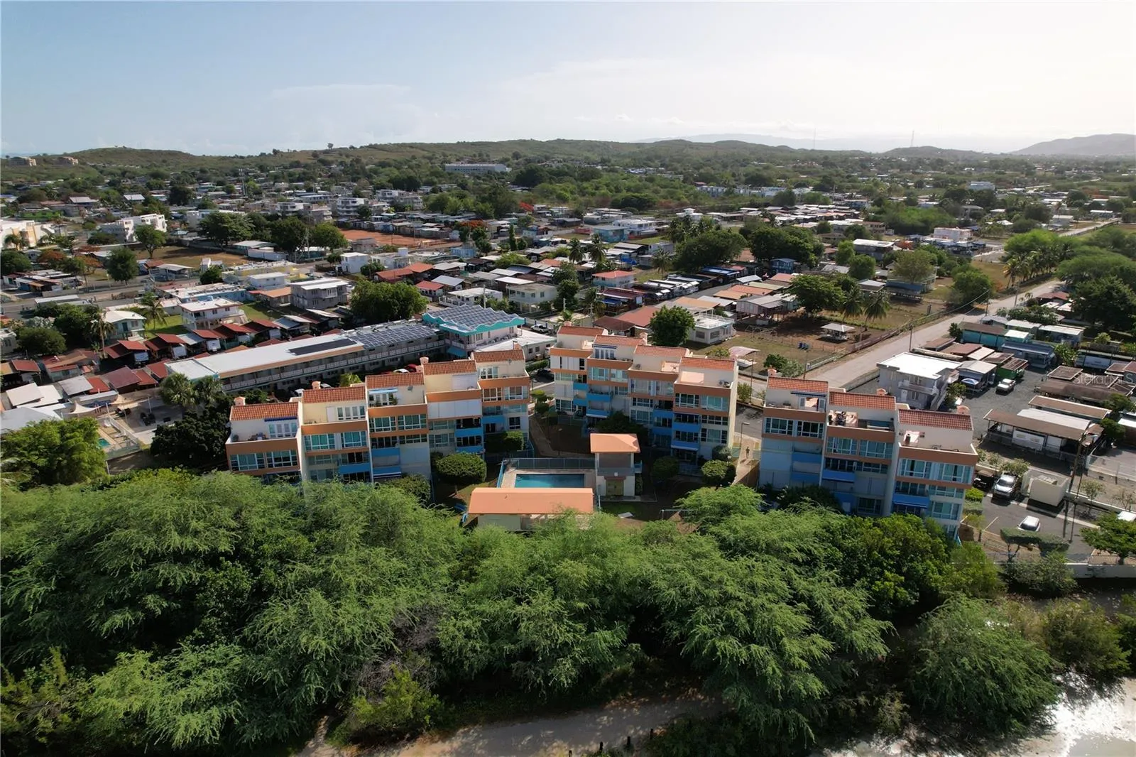 Combate Beach Town Views