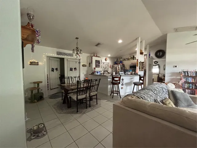 Living area-dining -kitchen