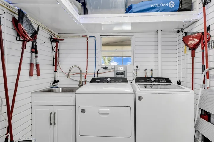 Laundry/shed
