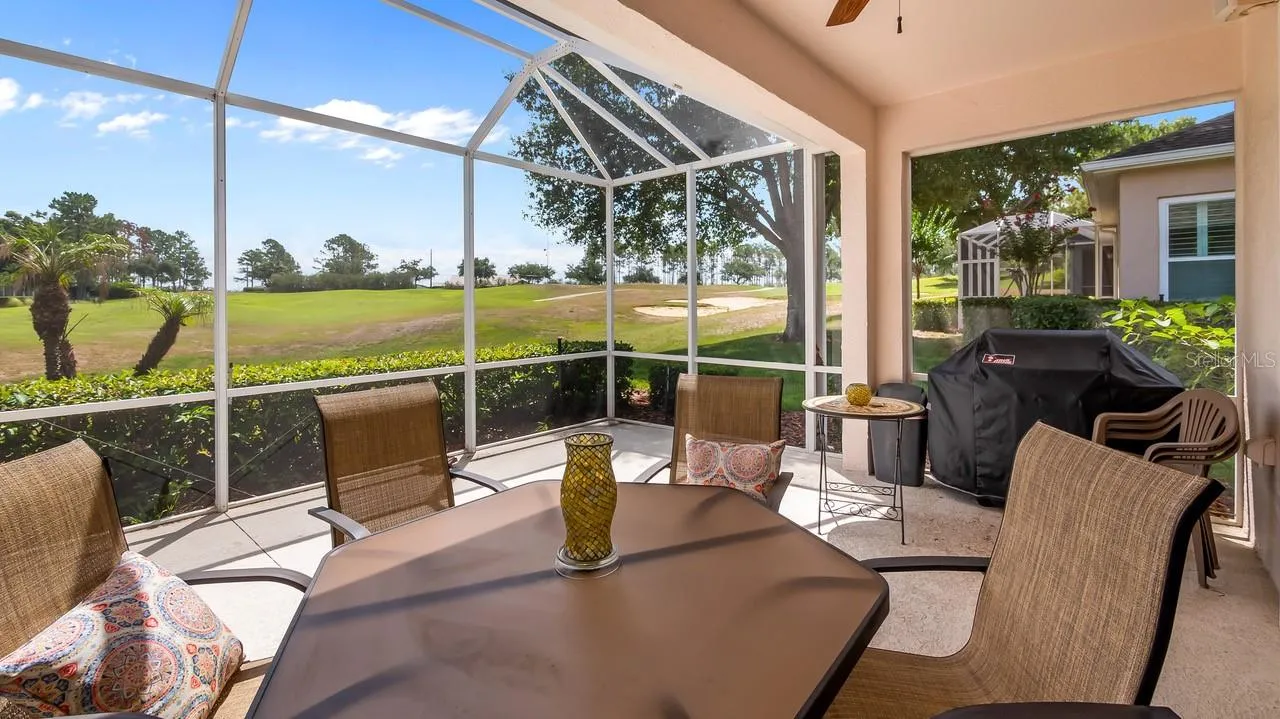 Oversized Lanai on the Golf Course