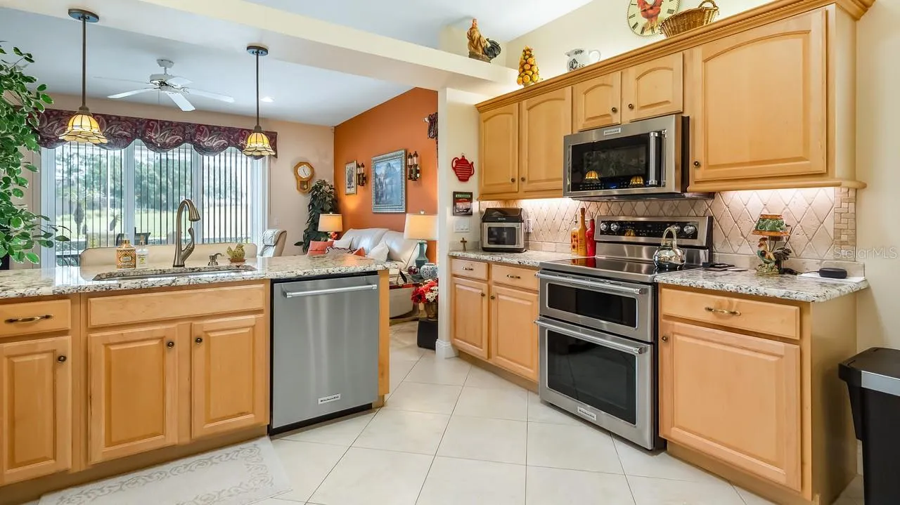 Kitchen and Family Room
