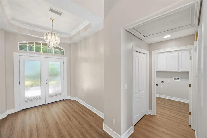 Entranceway and Utility Room