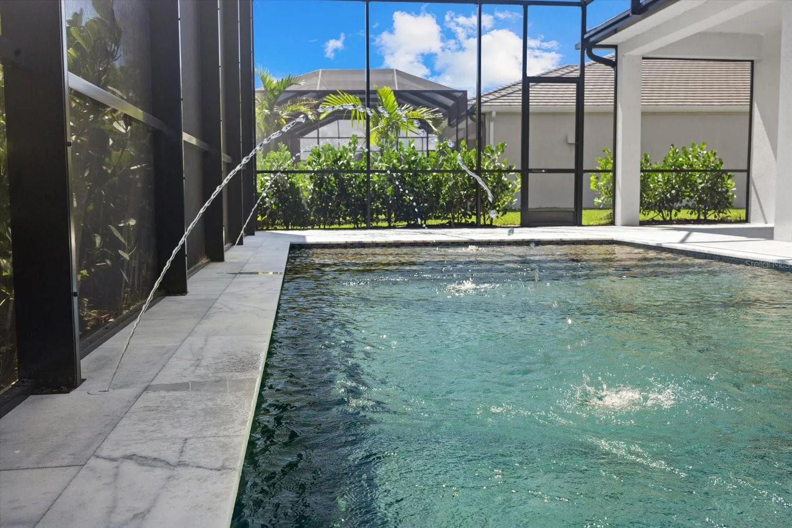 Saltwater Pool Deck Jets