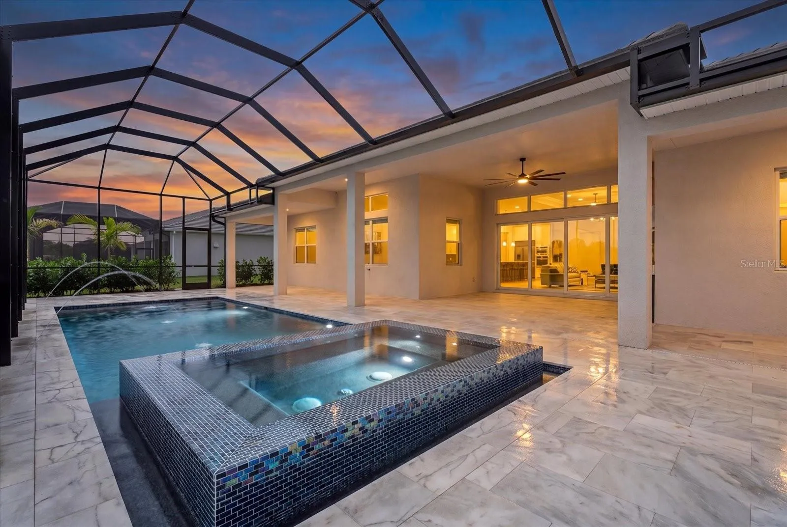 Spa & Pool Twilight