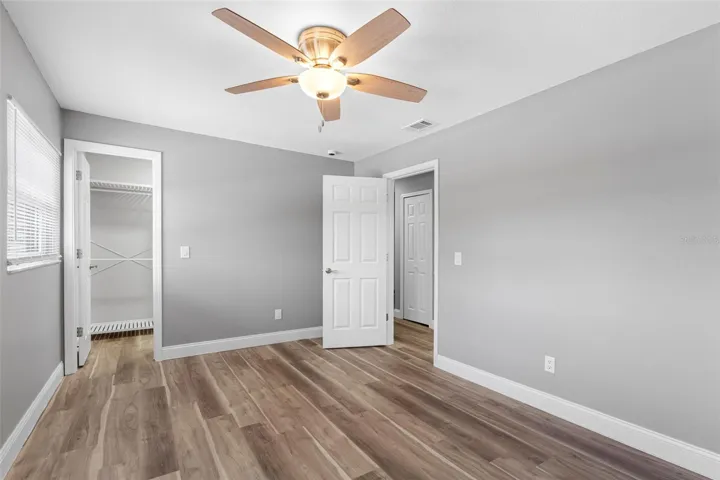 BEDROOM #2 & ENTRANCE TO WALK-CLOSET