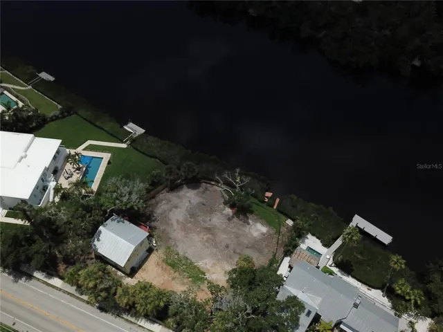 view of lot from above