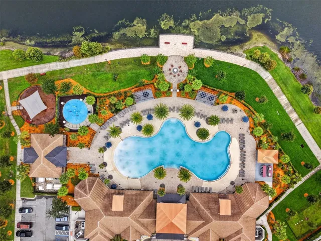 Tapestry Clubhouse aerial view