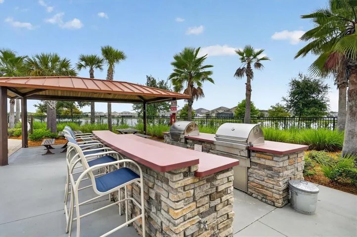 Tapestry Community multiple bbq grills for entertaining