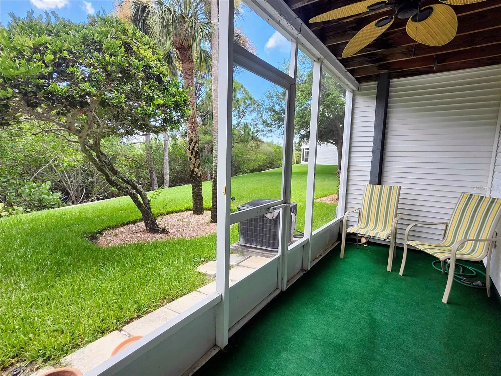 1st floor Enclosed patio