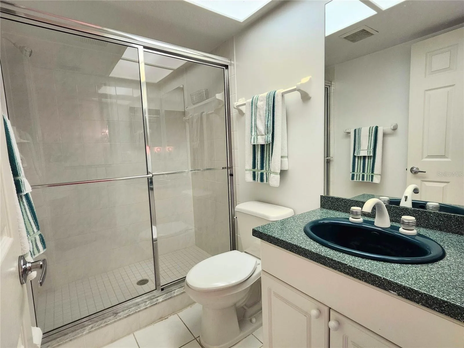 2nd bathroom with walk in shower