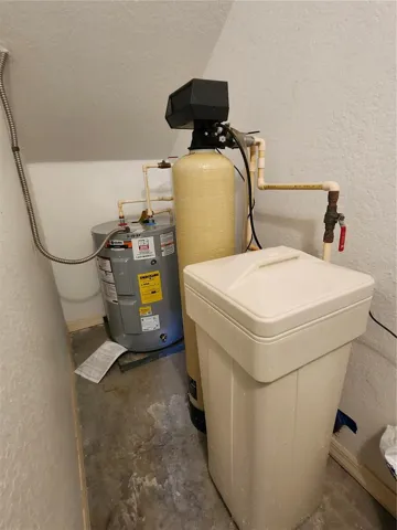 New electric water heater &amp; water softner
