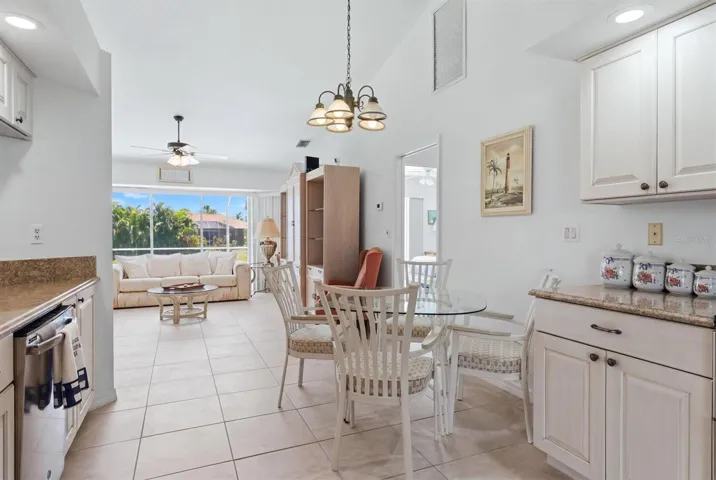 Breakfast Area &amp; Family Room in background.