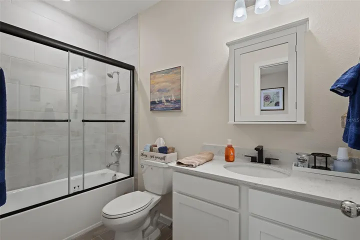 Bathroom in bedroom