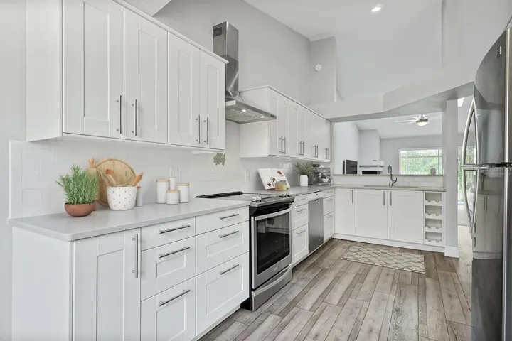 Kitchen Virtually Staged