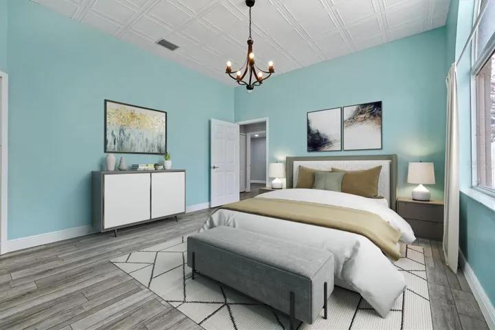 Primary Bedroom - Virtually Staged