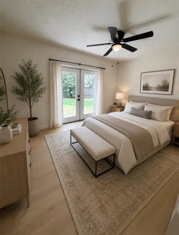 MASTER BEDROOM VIRTUALLY STAGED