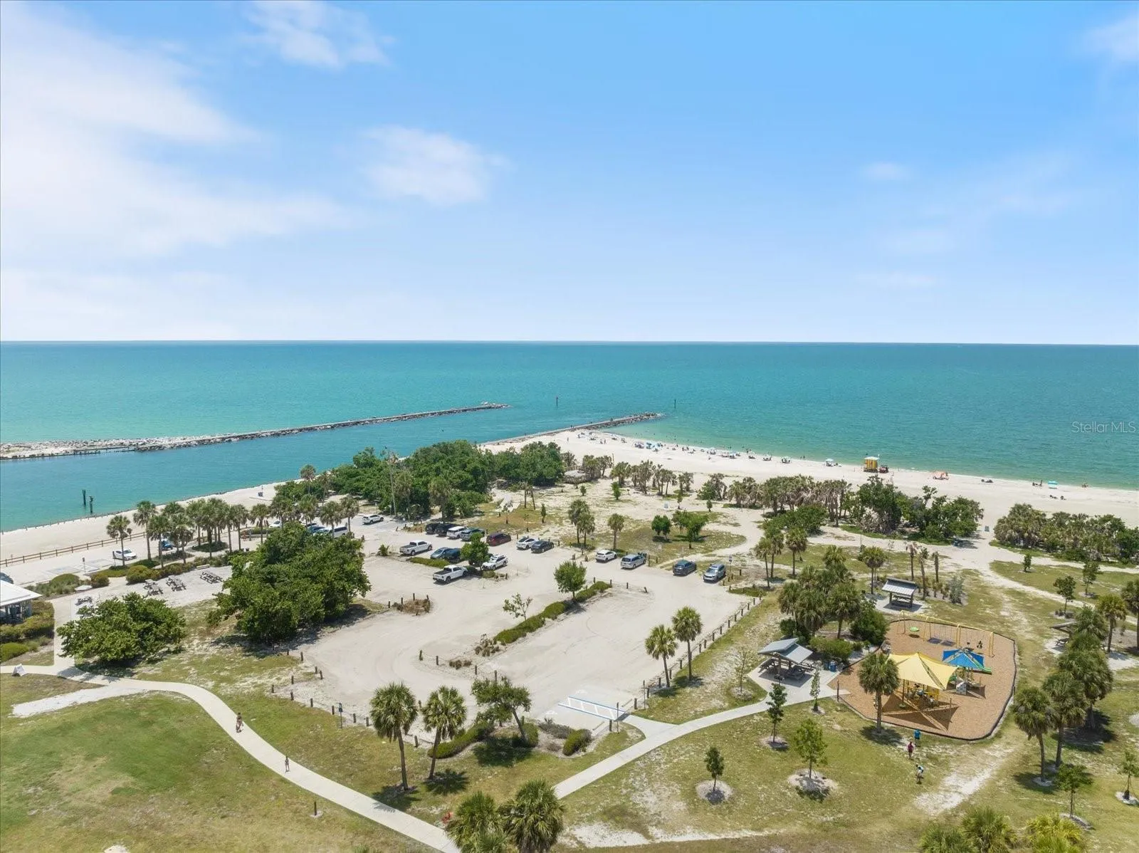 North Jetty Park and the Venice Inlet.