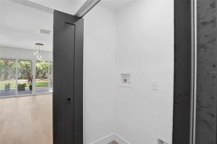 Indoor Laundry Closet
