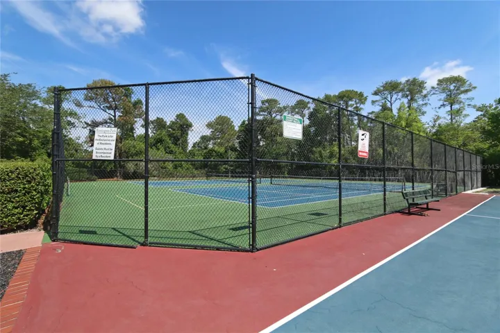 tennis courts
