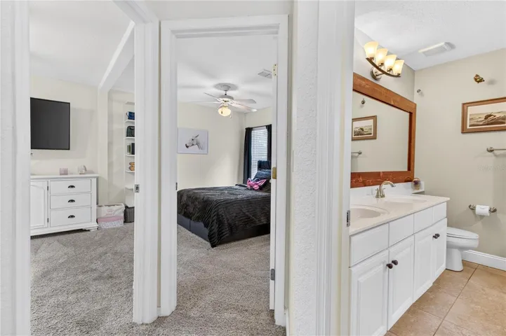 2 doors into 3rd bedroom & 2nd bath to the right