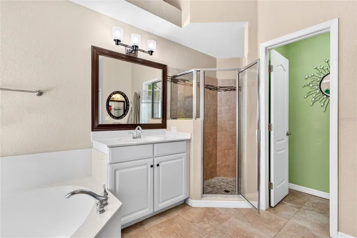 tub, shower, separate 