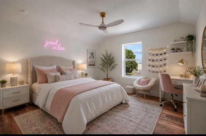 Bedroom 5 UpstairsVIRTUALLY STAGED