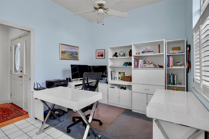 Country kitchen- serving as office