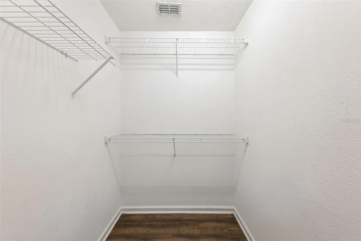 Bedroom 2 walk-in closet.