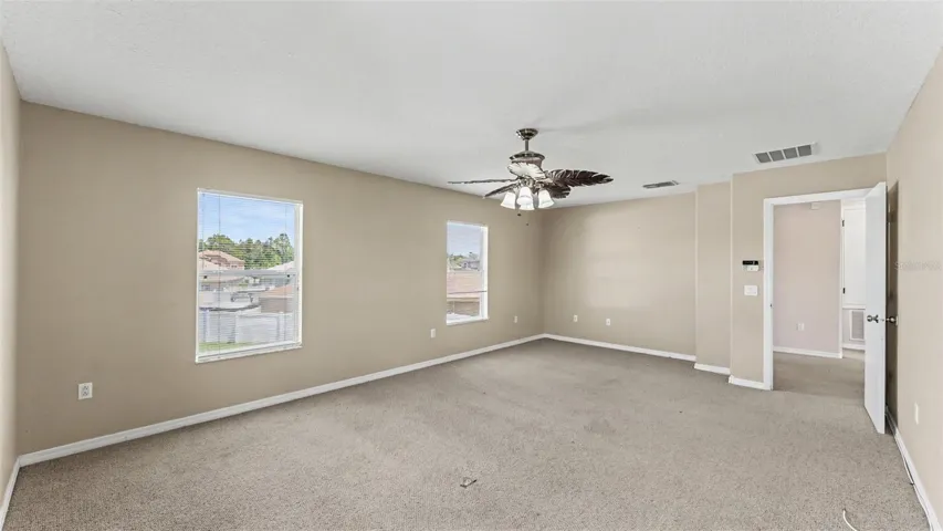primary bedroom