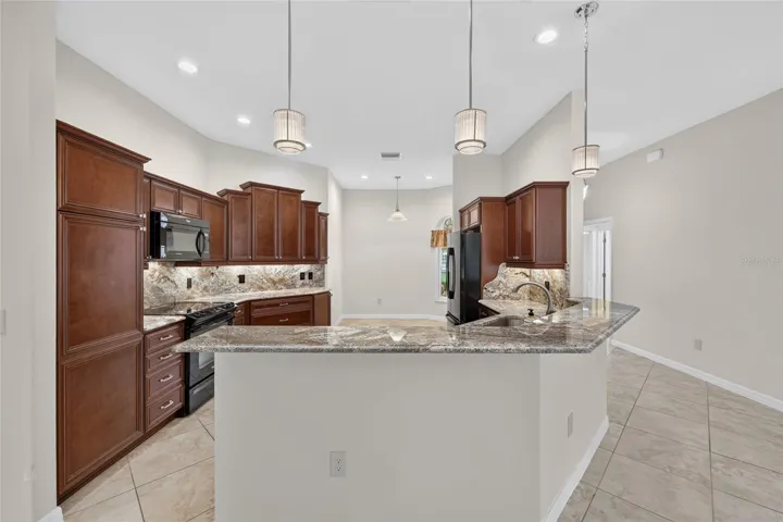Many Lights in Kitchen & Nook