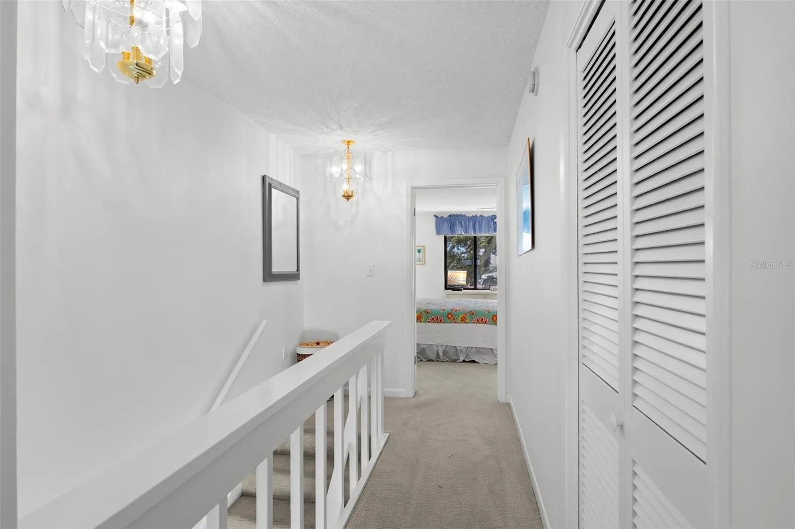 Upstairs walkway to bedrooms