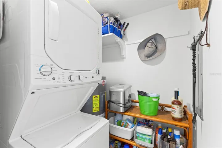 Laundry room off of kitchen