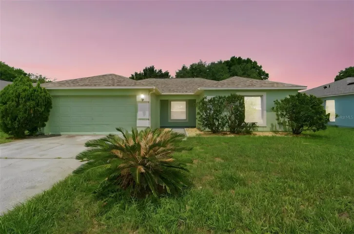 Front of Home, new exterior paint, fenced yard