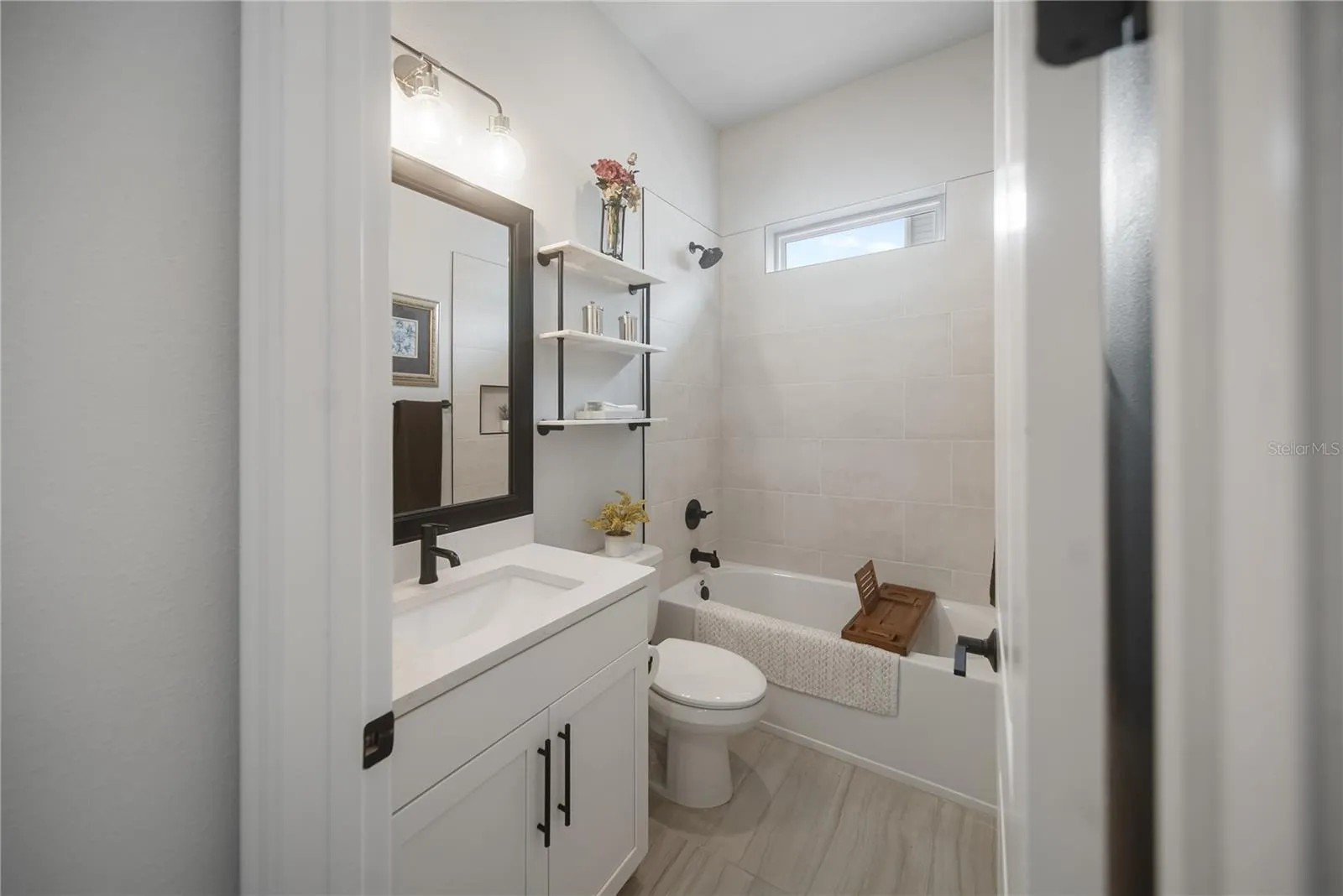 Guest bathroom on main level.