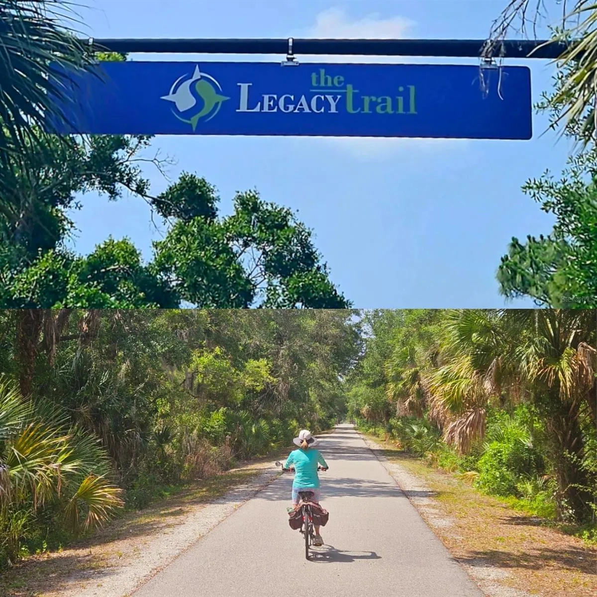 The Legacy Trail is adjacent to Payne Park Village.