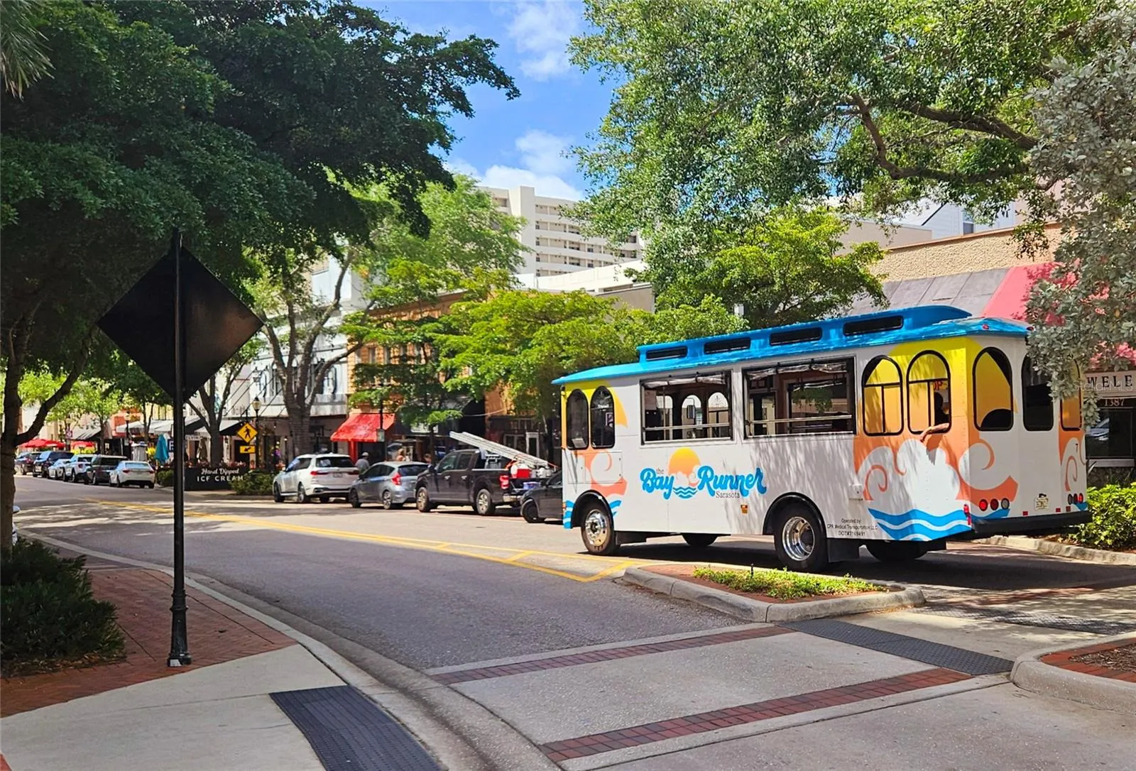 Main Street is two blocks away from Payne Park.