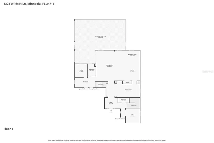Floor Plan - 1st Level