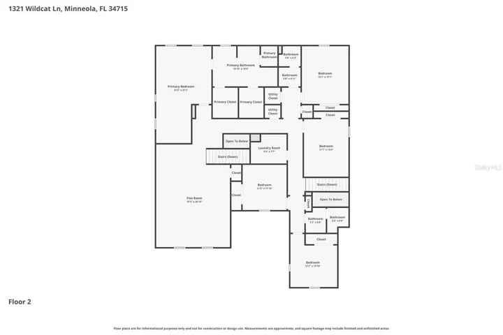 Floor Plan - 2nd Level