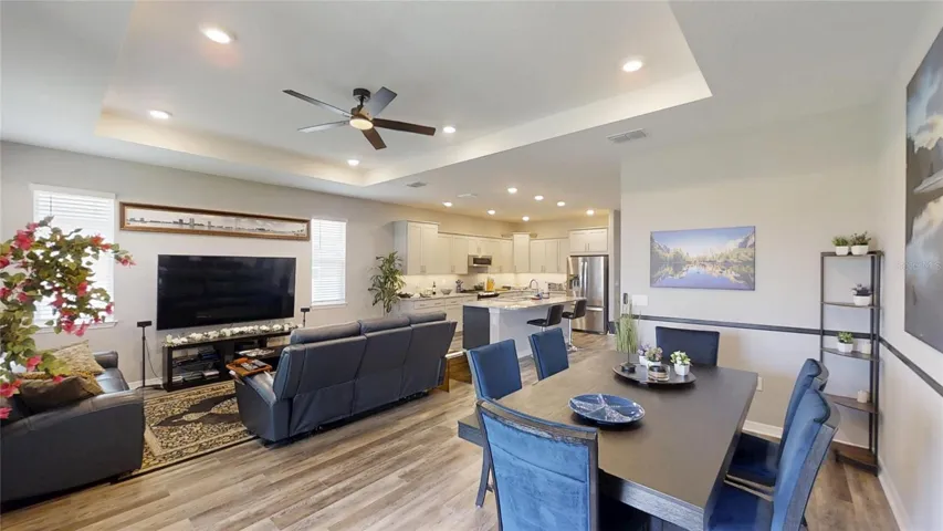 DINING ROOM - LIVING ROOM