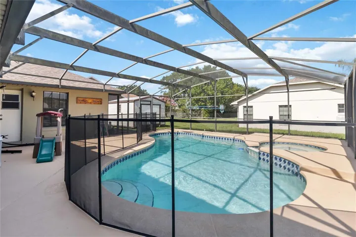 Screen Enclosed, Inground Pool