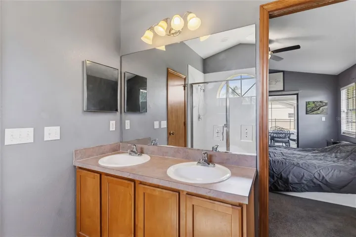 Primary Bath: Dual Sinks