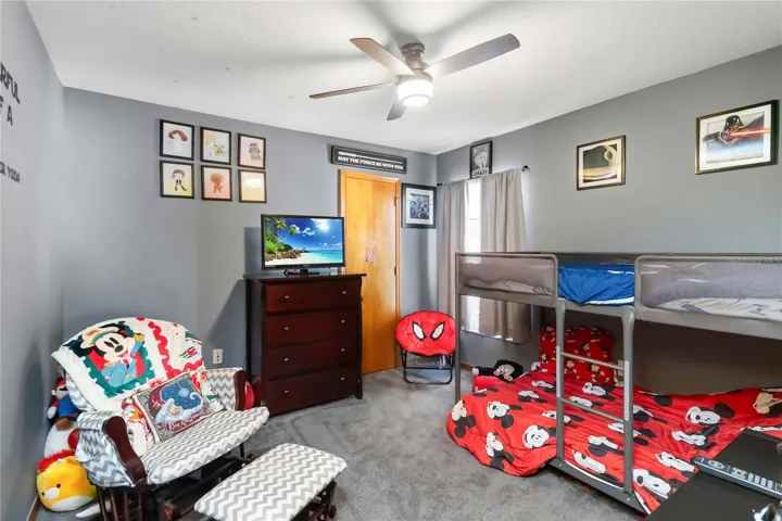 Bedroom 2 with Spacious Walk In Closet
