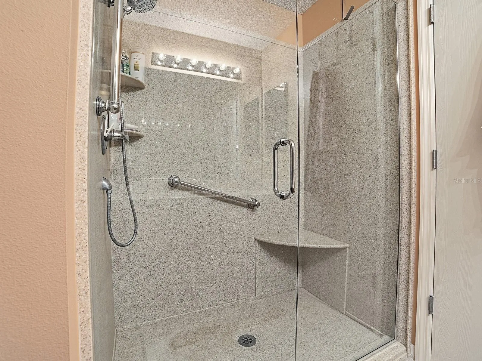 Solid Surface Shower - NO GROUT