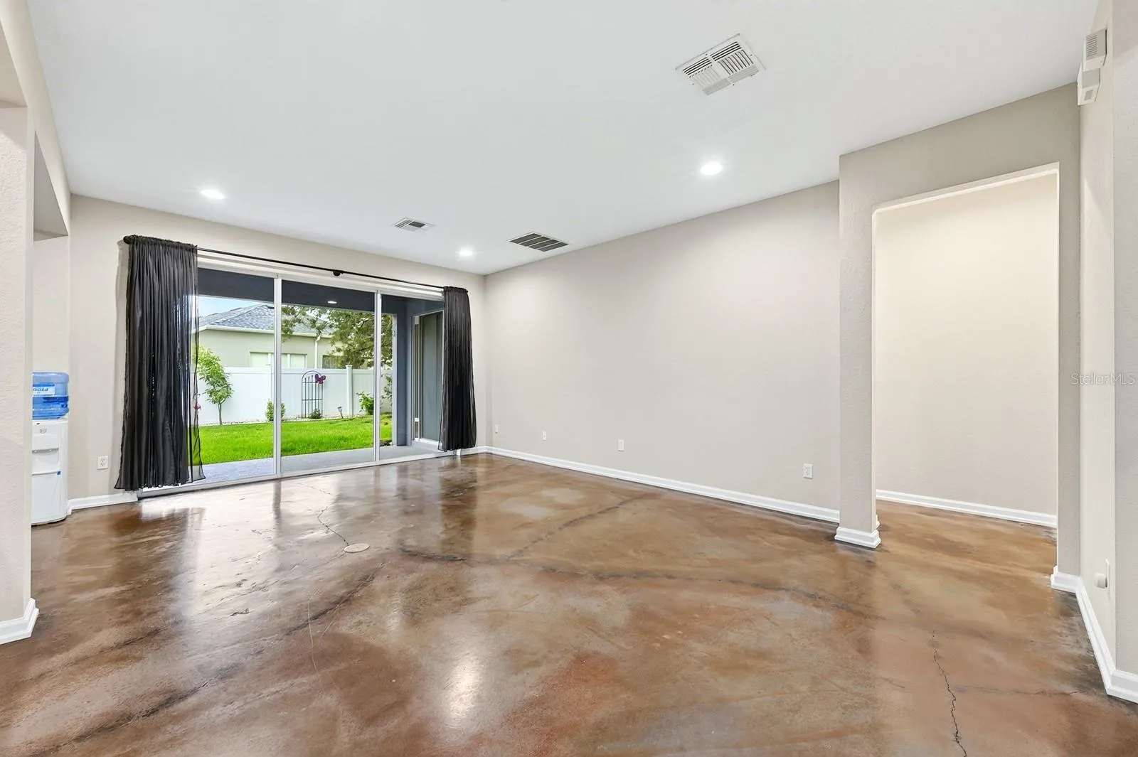 Open living area.