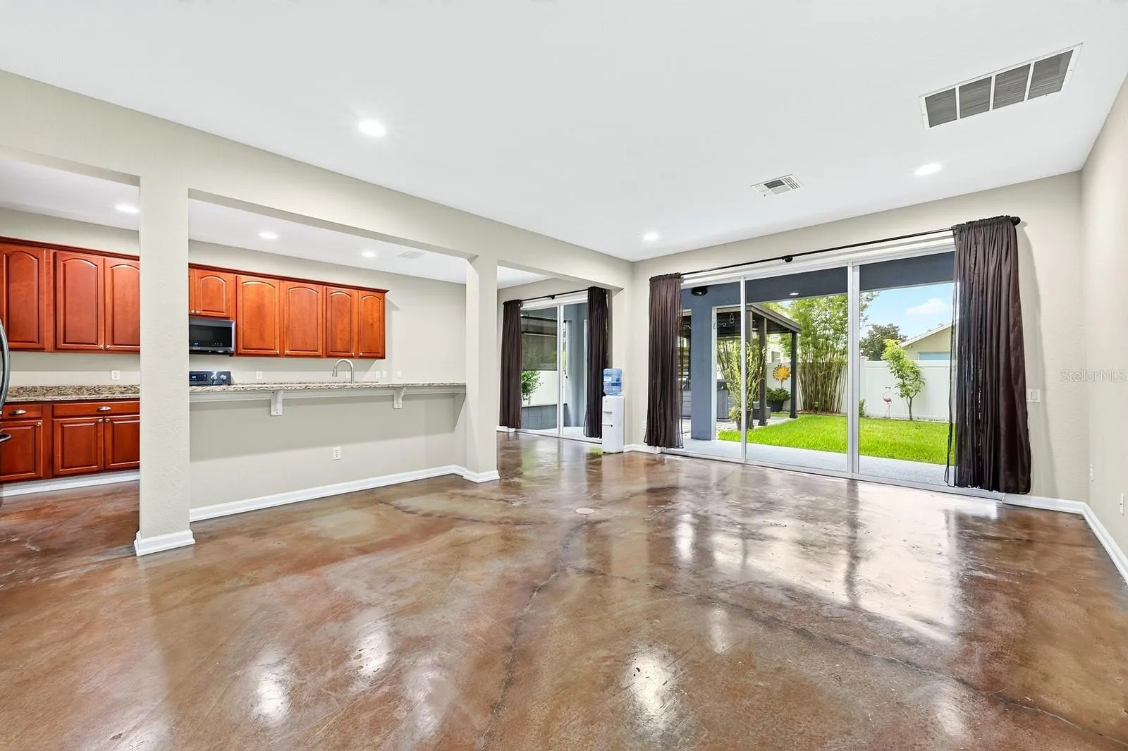 Open living area.
