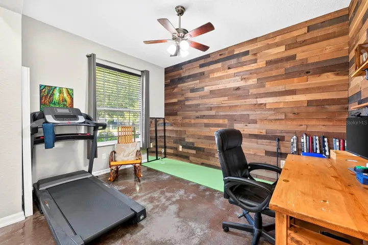 Office/flex/formal dining at the front of the home.