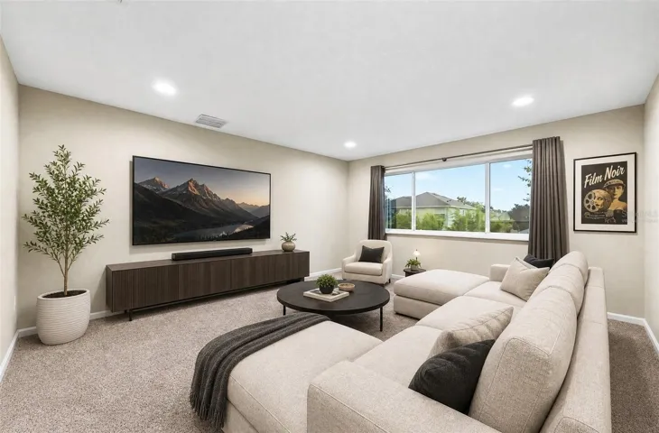 Bonus room off the loft. Virtually Staged.