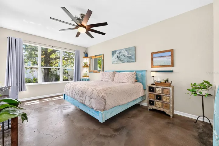 Light, bright and spacious main floor primary suite.