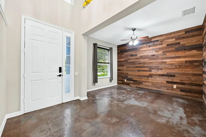 Office/flex/formal dining at the front of the home.