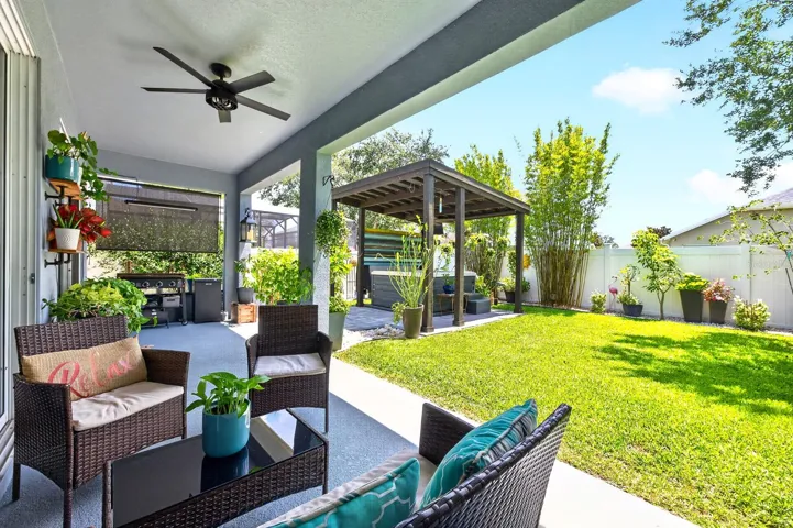 Relax and unwind, a private retreat right outside your back door!